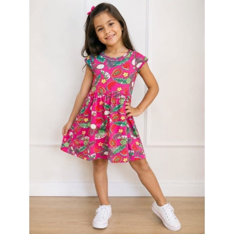vestido infantil rovitex