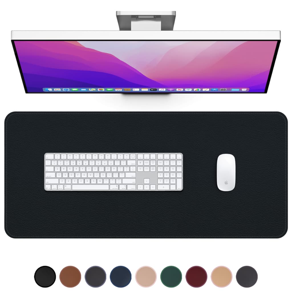 MousePad Grande 90x40cm Antiderrapante Couro Alta Qualidade