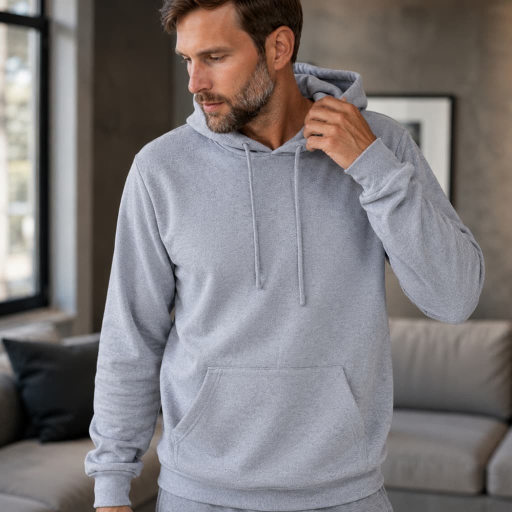 Moletom Quente Blusa De Frio Canguru Casaco Algodão Premium