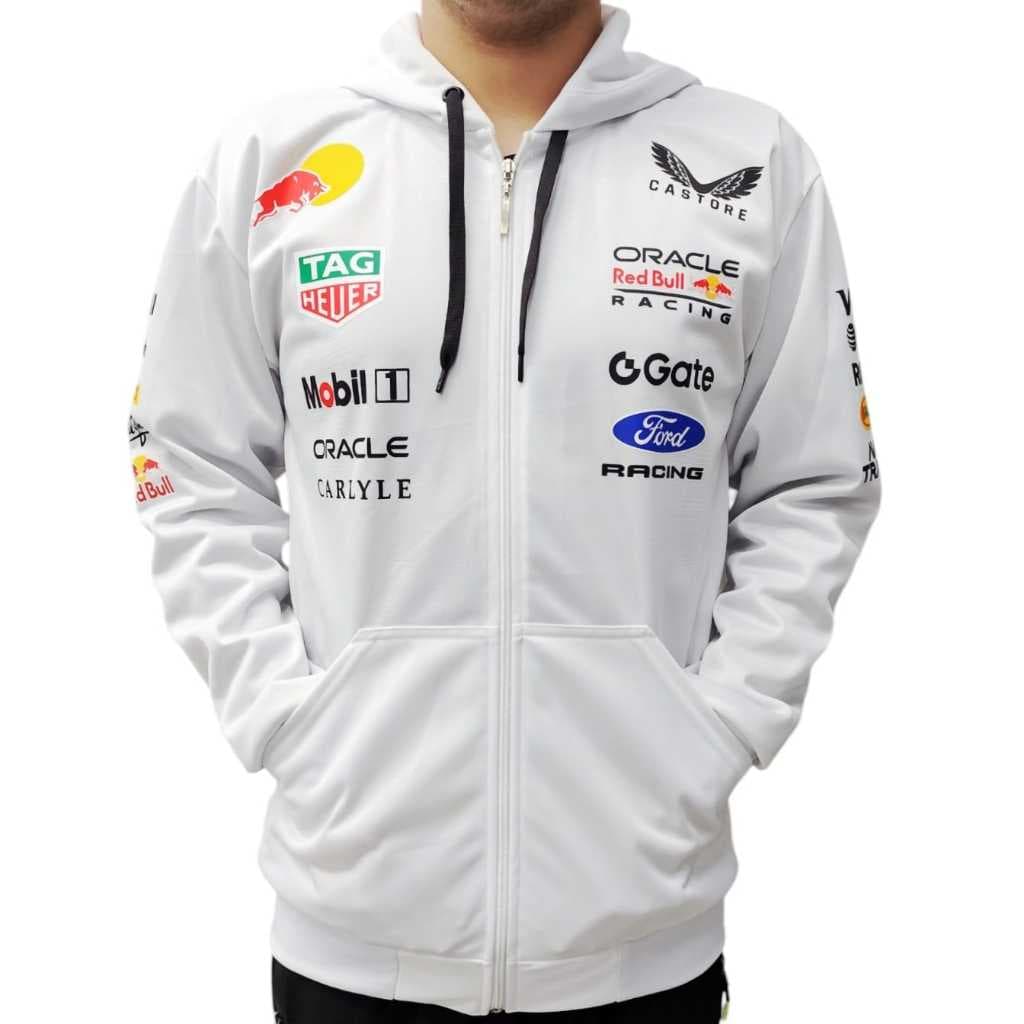 Jaqueta Red Bull Formula 1 Gp Velocidade Branca RB 20
