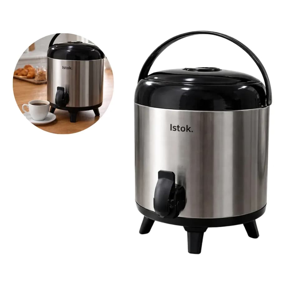 Botijão Térmico 5,5 Litros - Inox