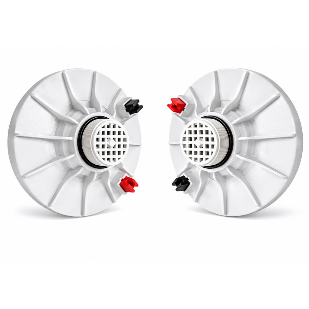 2 Driver Titanium Champion 8 Ohms 120W RMS Driver para Caixa Trio Som Automotivo Caixa de Som