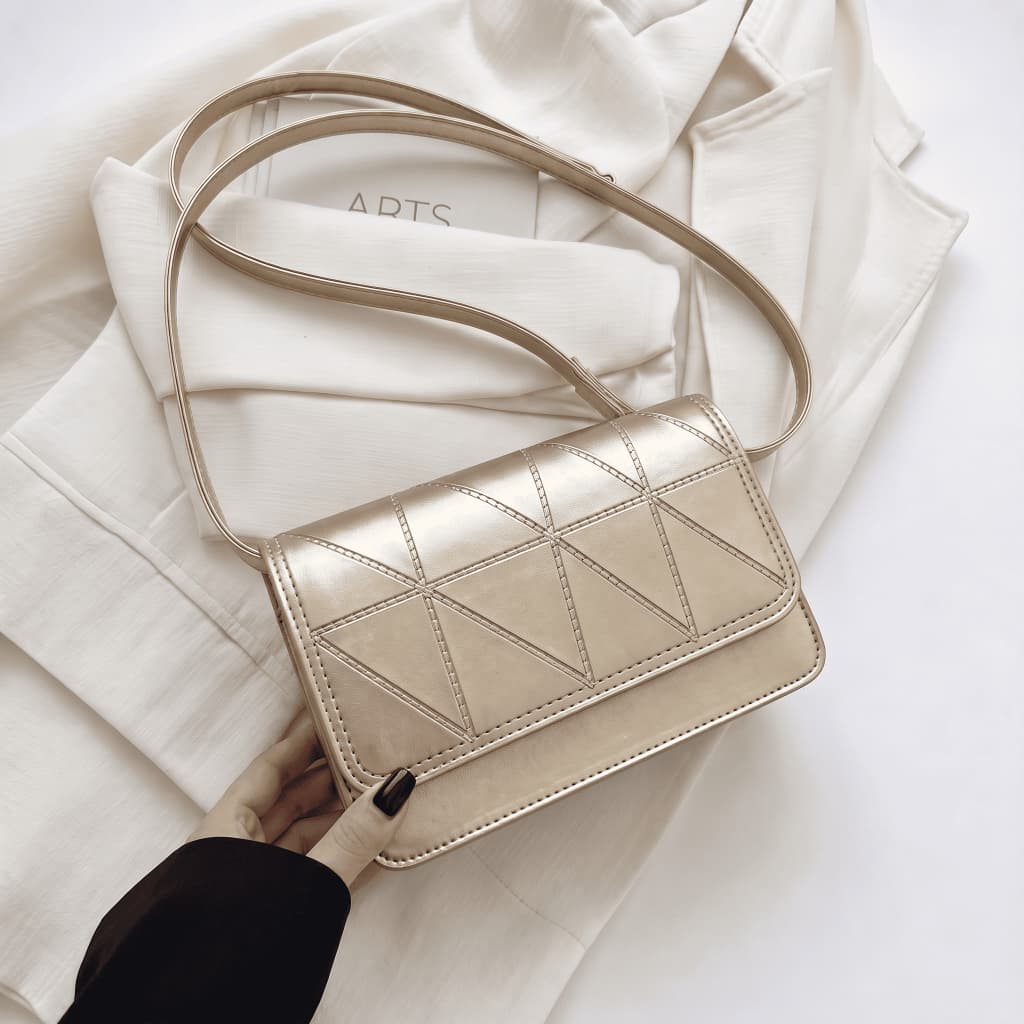 Bolsa Feminina Transversal Barata Promoção Couro Sintético