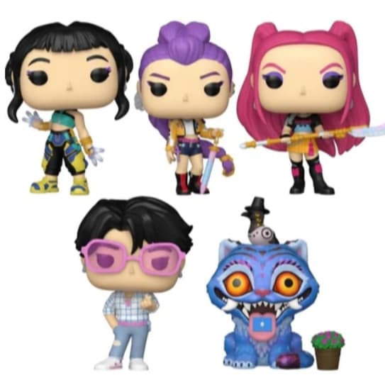 Action Figure Huntrix K-Pop Demon Hunters Boneco Colecionável + Caixa Personalizada Rumi Zoey Mira