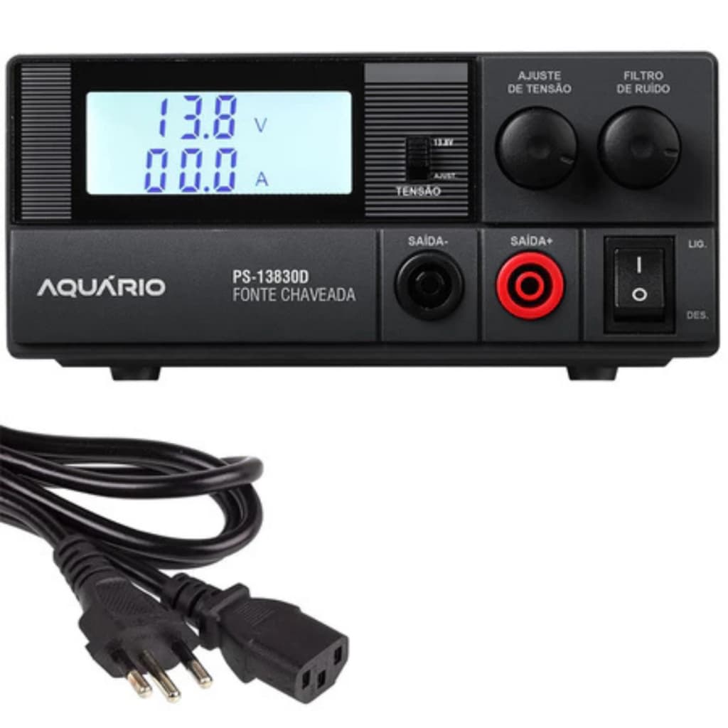 Fonte de alimentação 30A digital para 220V Ref
