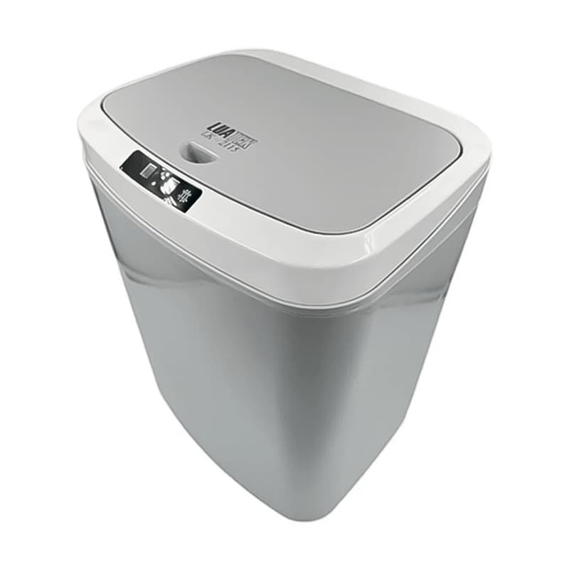 LIXEIRA AUTOMÁTICA COM SENSOR 15 LITROS: ABERTURA SEM TOQUE, MAIS HIGIENE, PRATICIDADE E MODERNIDADE PARA SUA CASA!