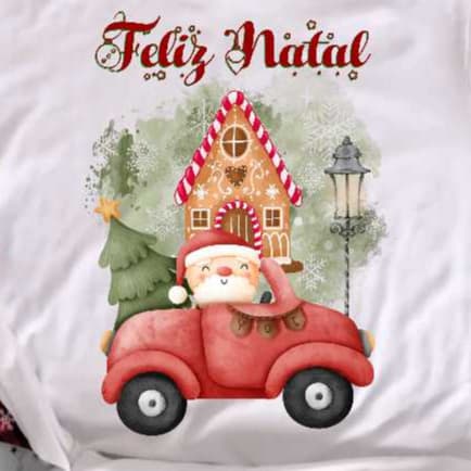 Arte Impressa Tema: NATAL FELIZ c/ 10 Imagens Prontas Para sublimar Camisetas.