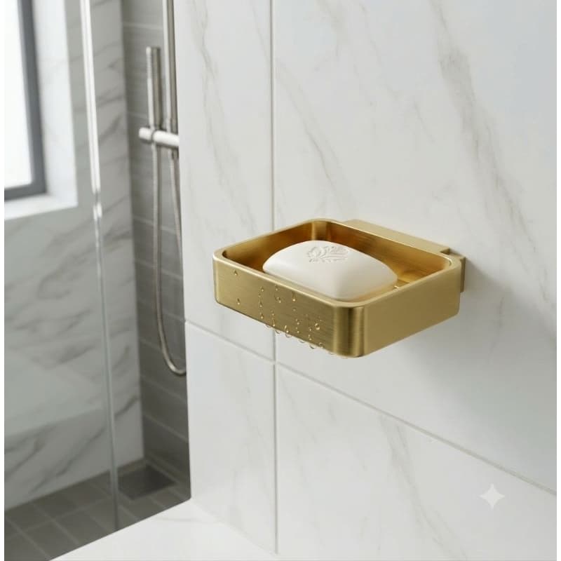 Saboneteira para banheiro porta sabonete suporte para sabonete, saboneteiras com fita 3D facil instalação