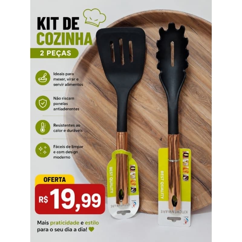 Kit de Cozinha com 2 peças