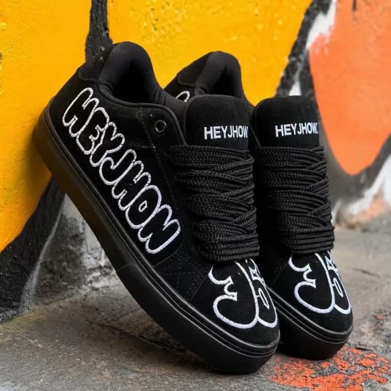 Tênis Skate Art 369 Hey Jhow Moderno Casual Espuma grossa