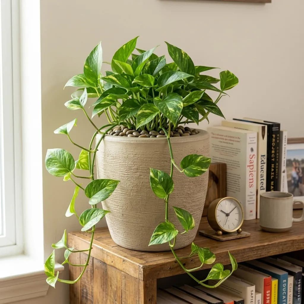 Vaso Redondo Para Plantas Moderno 20x23 De Polietileno 7l