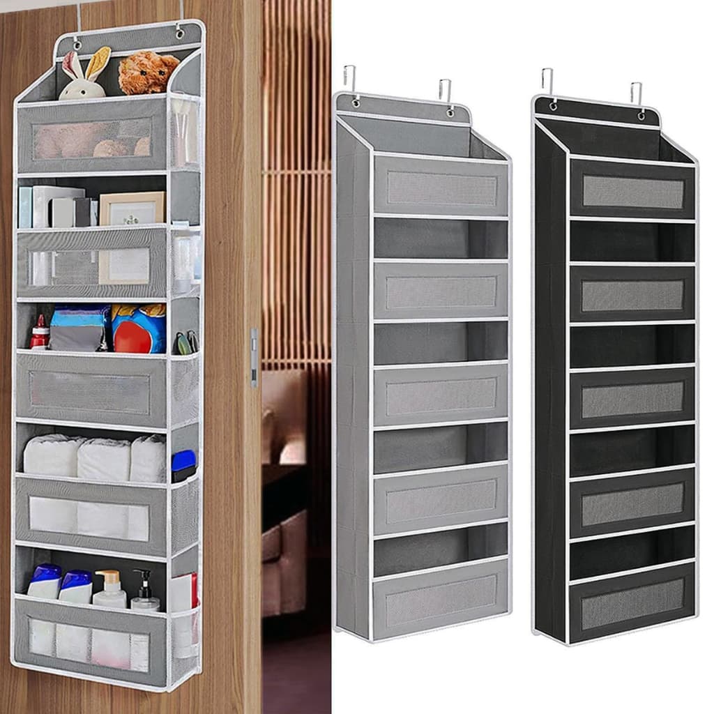 Sobre Porta Organizador De Grande DobráVel Para Brinquedos Artigos De Bebê Organizador Suspenso Multiuso 5 Prateleiras