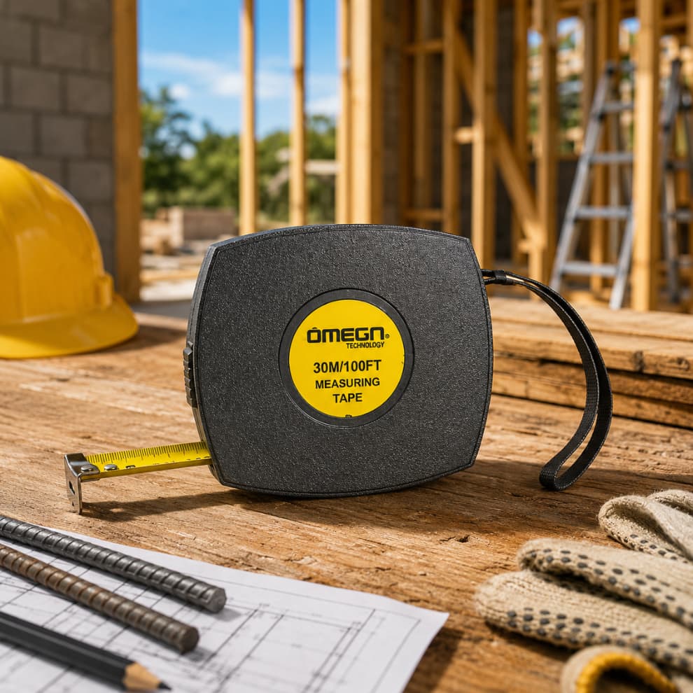 Trena 30m Fita Aço 30 Metros Ômega Technology