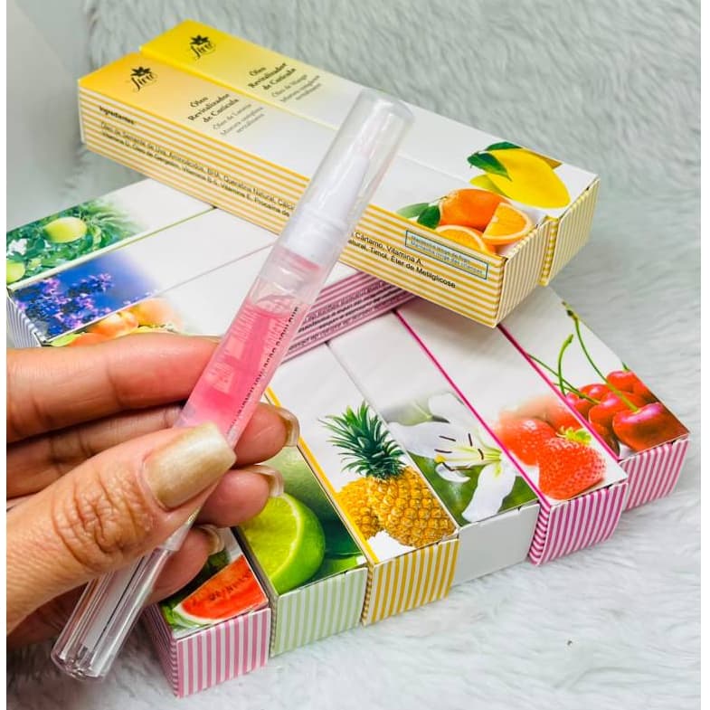 Caneta Óleo Hidratante Para Cutícula 12 un Tratamento Revitalizante Unha