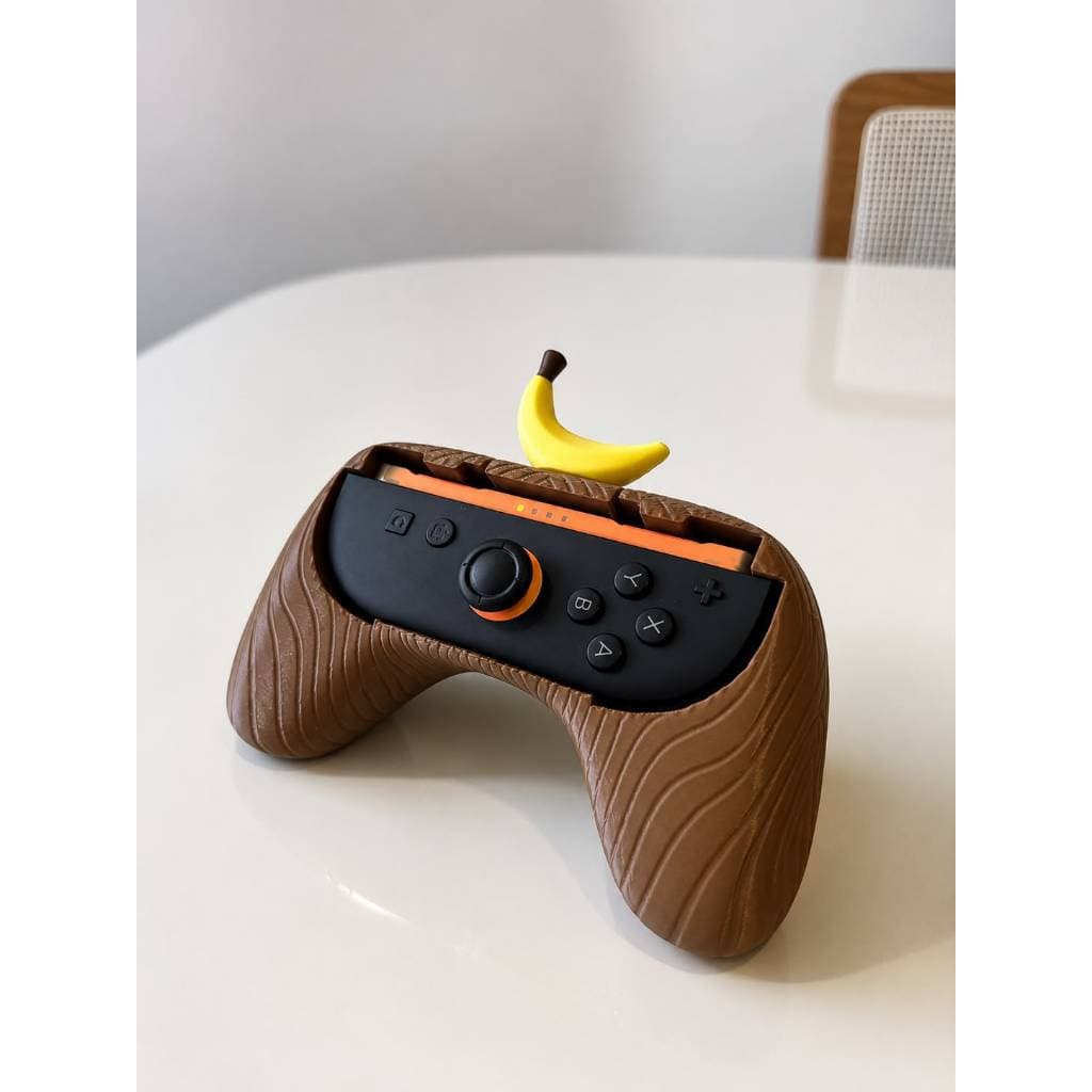 Grip Capa JoyCon Nintendo Switch 2 Switch 1 Donkey Kong Temático Proteção Controle Decorativo