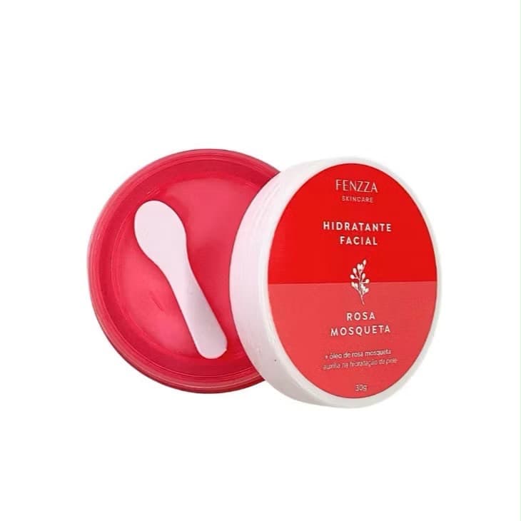 Hidratante Facial Rosa Mosqueta Fenzza Nutrição e Hidratação Profunda com Óleo Natural