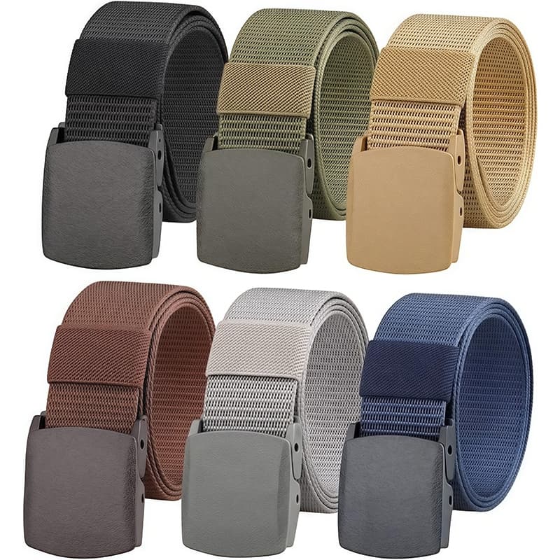 Cintos Táticos Masculinos Fivela Automática Engate Rápido Ajustável Nylon