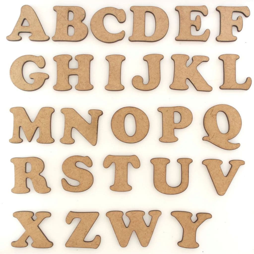 kit 36 letras de 10 cm mdf 3mm CONFORME A DESCRIÇÃO