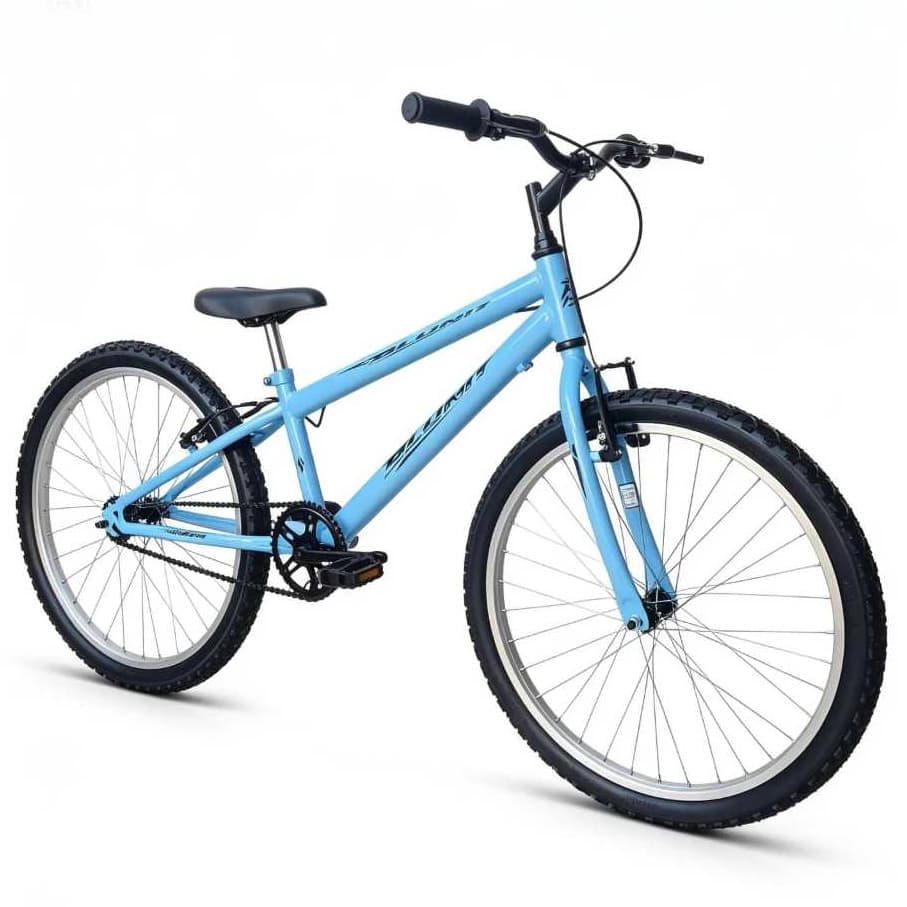 Bicicleta Aro 24 Masculina BLUNIT Infantil Freios V-brake para Meninos de 8 a 14 anos