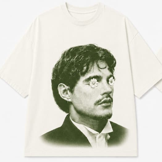 Camiseta Oversized Jão Memorias Póstumas  Unissex Tendência