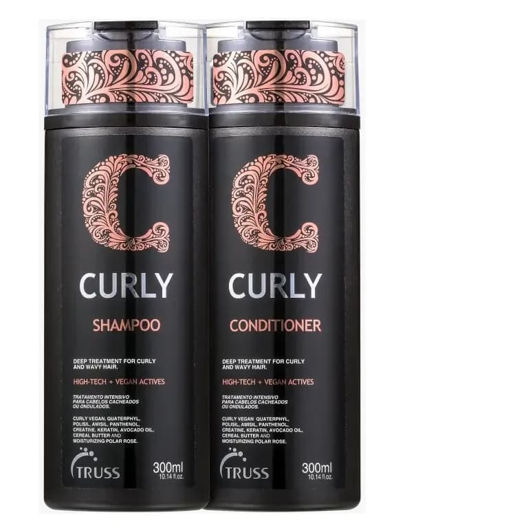 Kit Shampoo e Condicionador 300ml Curly Truss