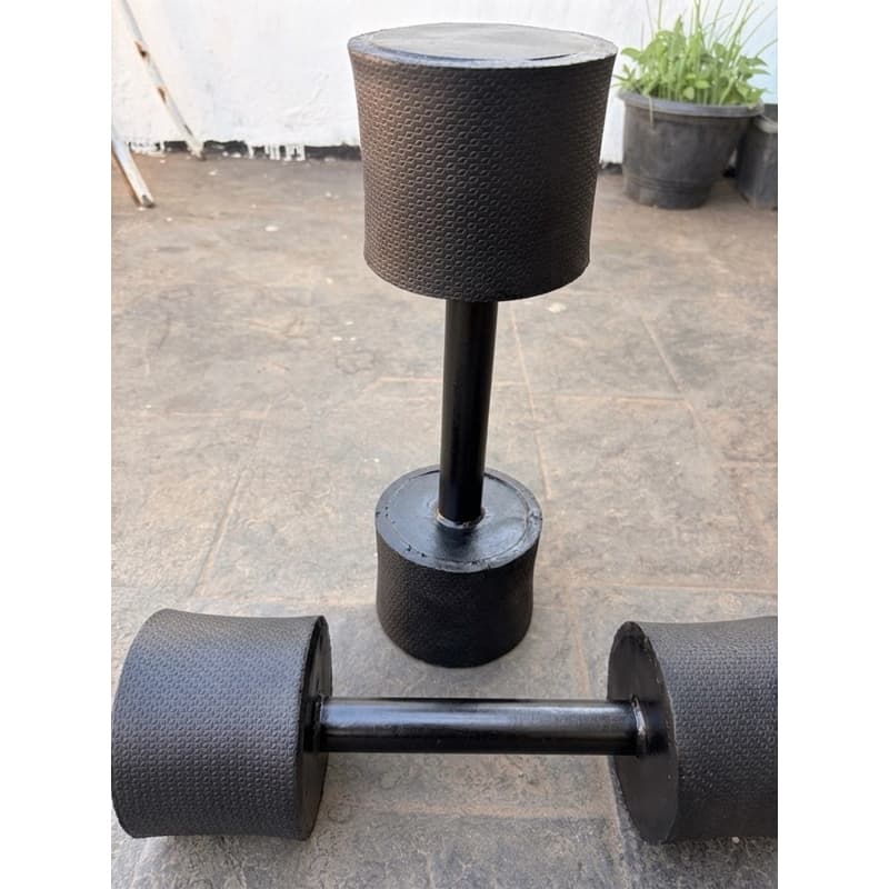 Par Halteres Par de Halteres Home Gym Rústico (5kg / 7kg / 8kg)