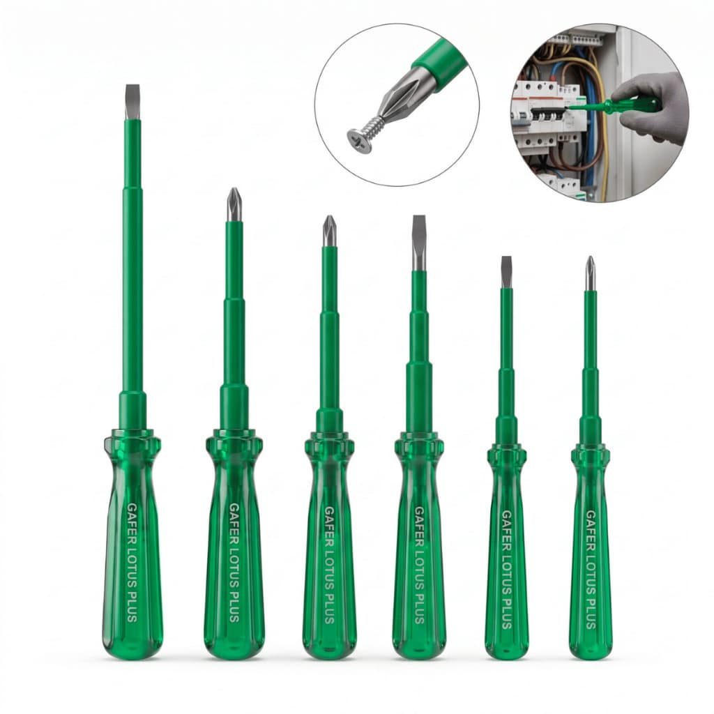 Jogo De Chaves Fenda Philips Isoladas 1000v Imantada 6 Pçs