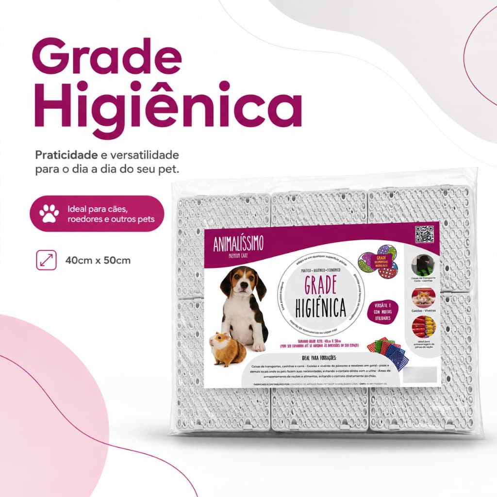 Placa Sanitário Banheiro Pet Grades De Fixação Expansivel utilize de diversas formas