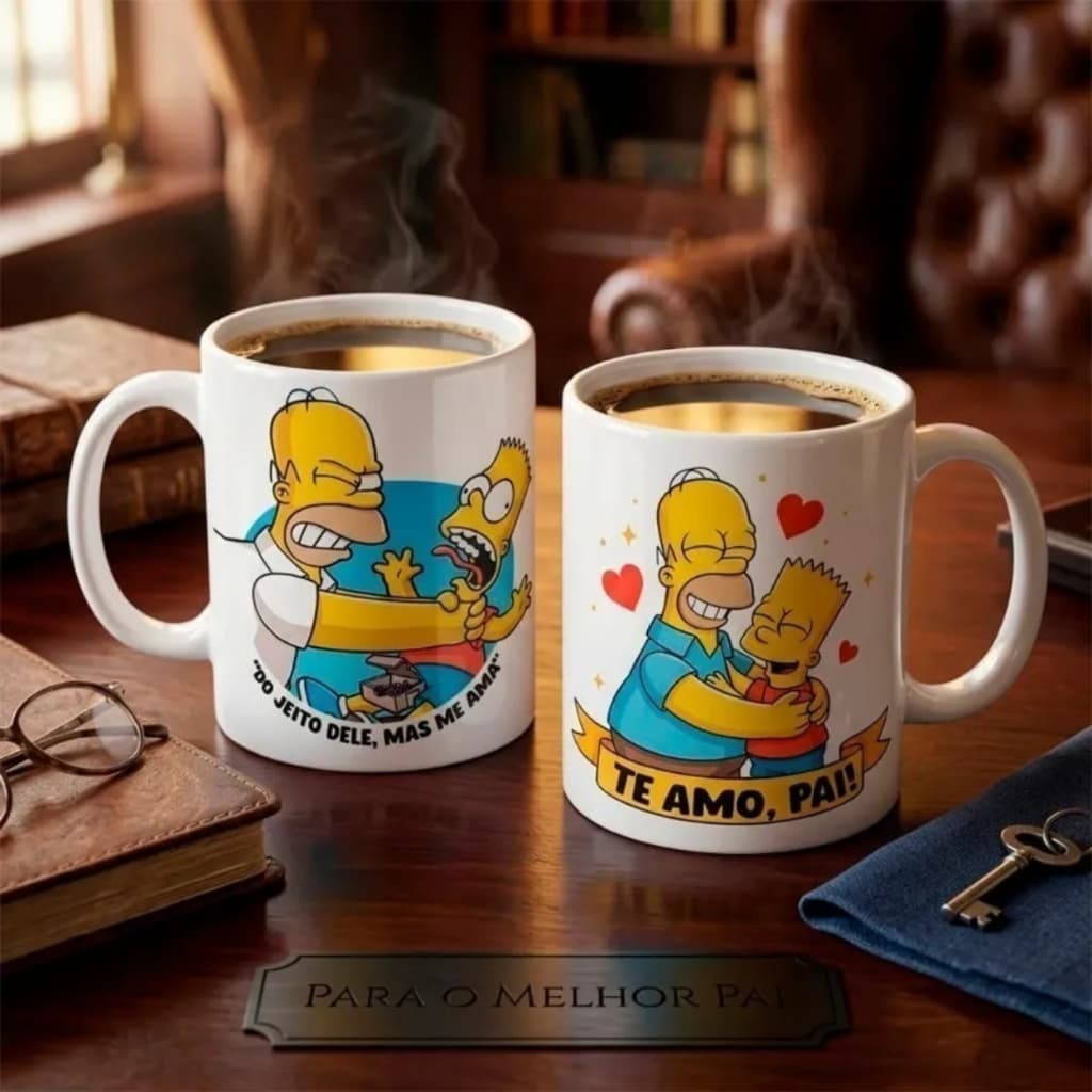 Caneca Personalizada Dia dos Pais Diversos Modelos Presente