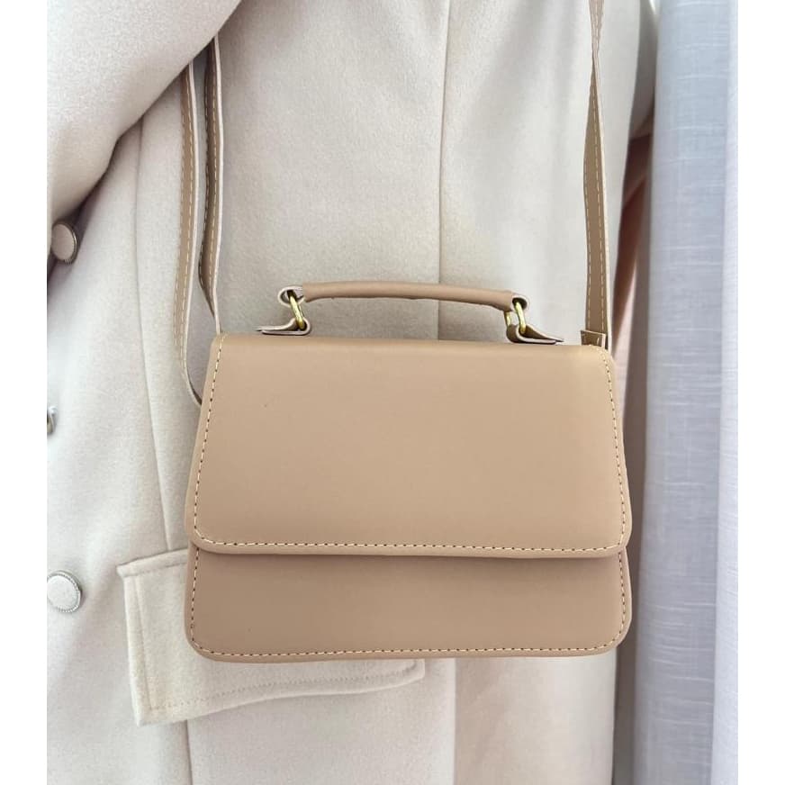 Bolsa Feminina Quadrada Mini Básica Transversal  Envio Imediato