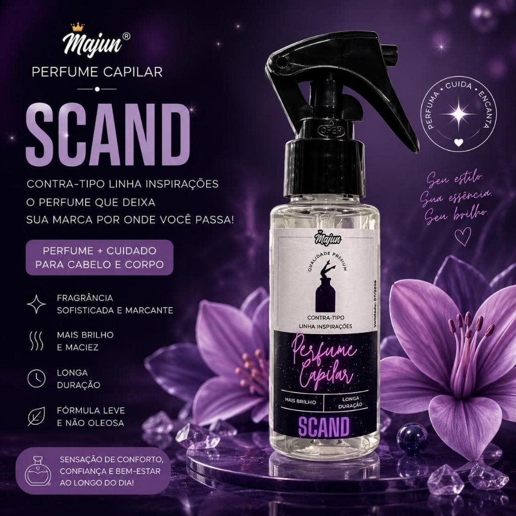 Perfume para Cabelos (Capilar Feminino)