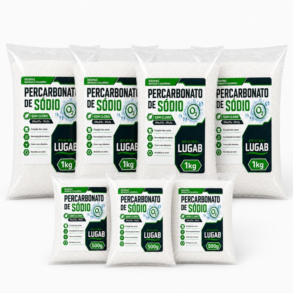 Kit Tira Manchas Limpeza Em Geral Tira Manchas Percabonato Roupas Brancas
