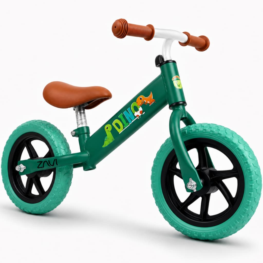 Bicicleta de Equilíbrio Infantil Sem Pedal Zavi Rodas EVA Ajustável Até 30kg A Partir de 1 Ano