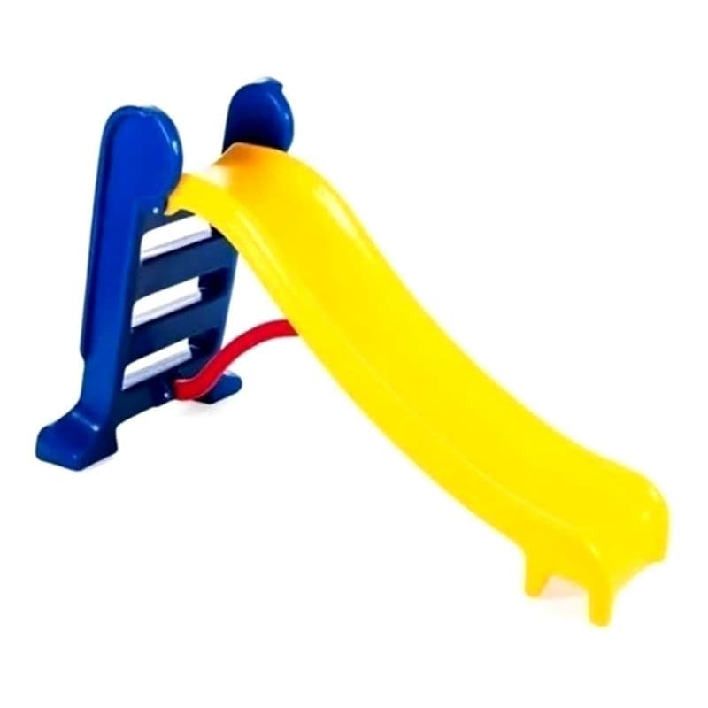 Escorregador Infantil Médio 3 Degraus Colorido Reforçado