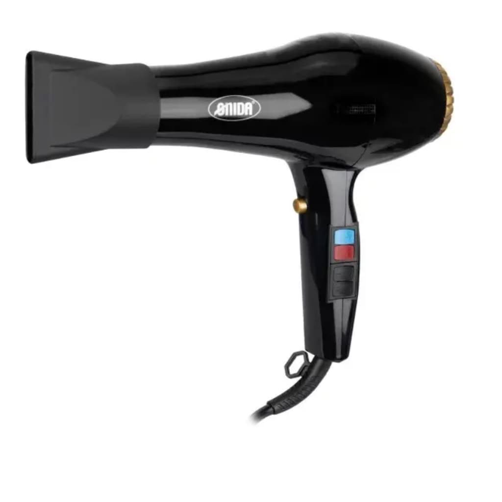 Secador de Cabelo Profissional Onida ON-088 5200W Bivolt 3 Velocidades Ar Frio