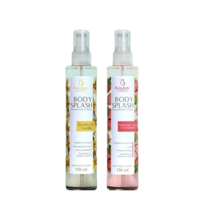Body Splash Bio Instinto 130ml Perfume Corporal Feminino Longa Duração Original