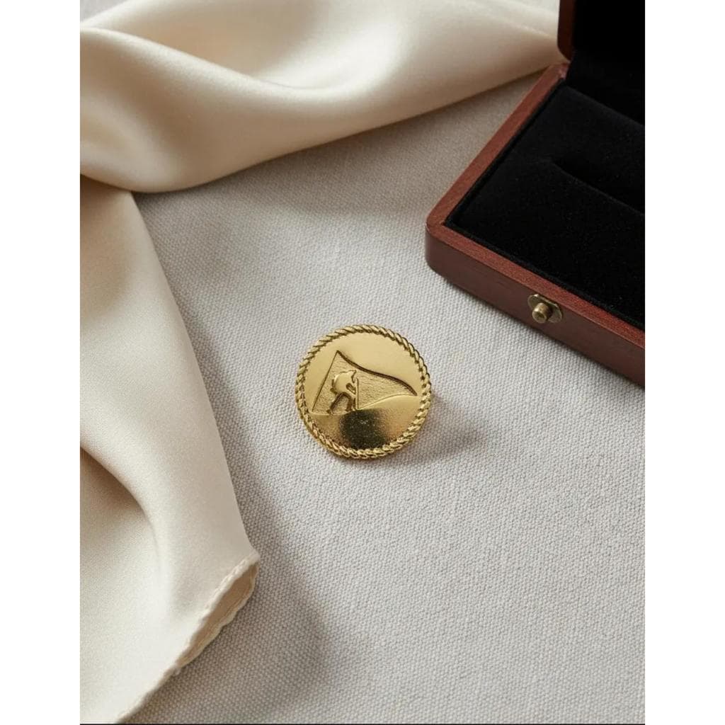 Broche Colecionável Premium em Metal Edição Especial P/ Boné Mochila e Jaqueta