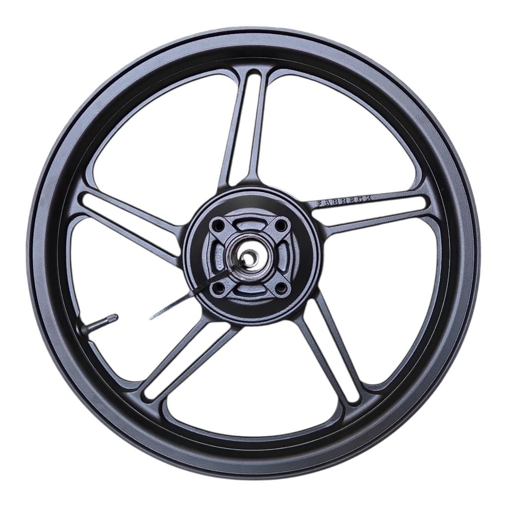 Roda Traseira Jante Rodão Liga Leve 5 Palitos CG Fan 125 2014 Sem Câmara