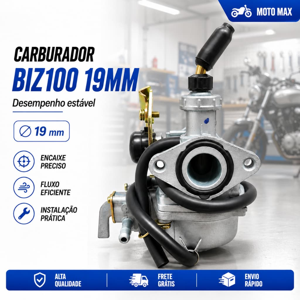 Carburador Completo para Shineray XY50-C 2007 a 2012