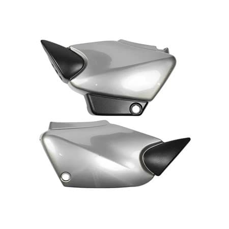 Par Carenagem Tampa Lateral Par Titan 125 Prata 2000 até 2004