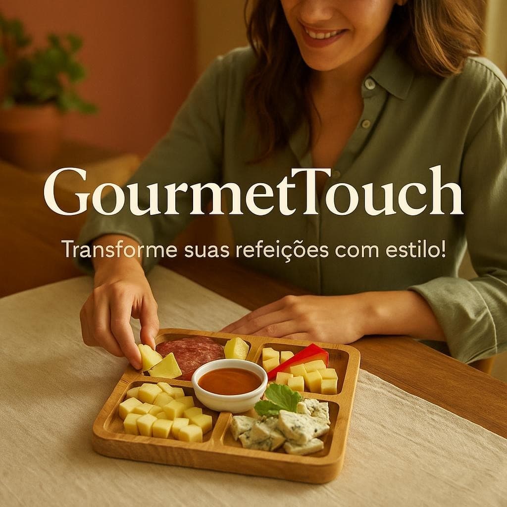 Conjunto Petisqueiras Madeira Organizador Mesa Jantar Lanche