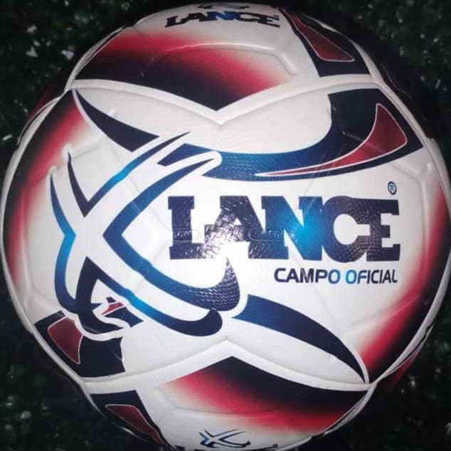 BOLA DE FUTEBOL CAMPO OFICIAL -  VERMELHA N5 LANCE SPORTS