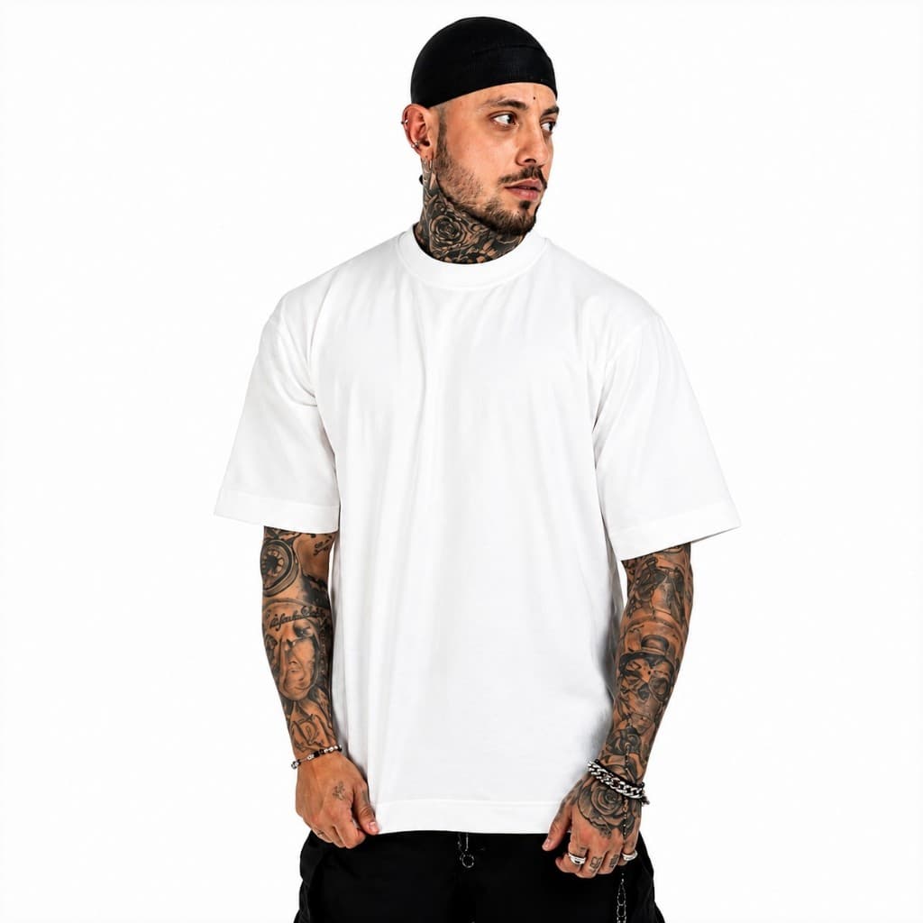 Kit de 10 Camiseta Atacado Oversized Básica Streetwear Masculina