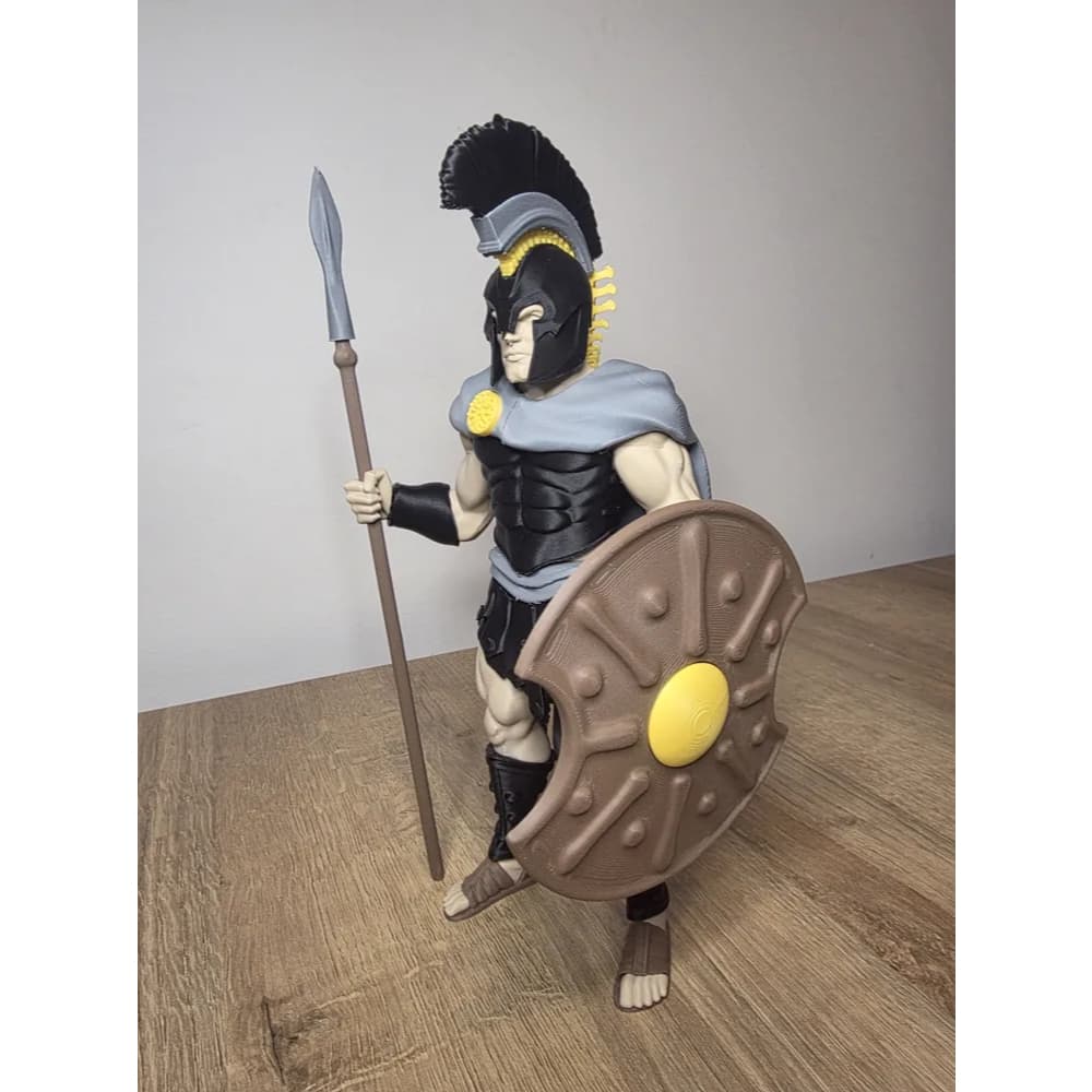 Action Figure Odisseu Guerreiro Grego 20cm Boneco Colecionável Mitologia Grega