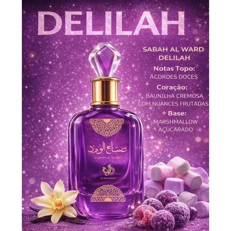 Sabah Delilah: um aroma feminino com alma de sobremesa