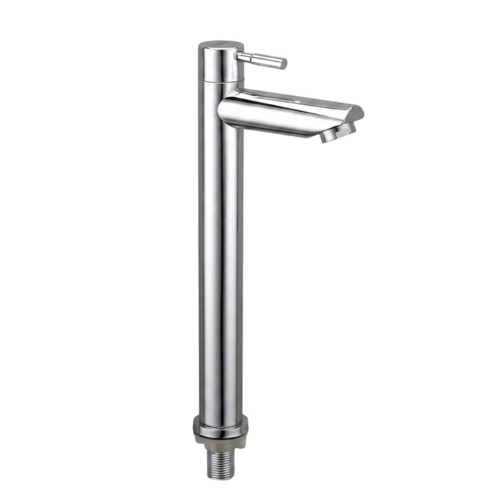 Torneira Para Banheiro De Mesa Bica Alta 1/4 De Volta Aço Inox 304 Luxo e Elegância