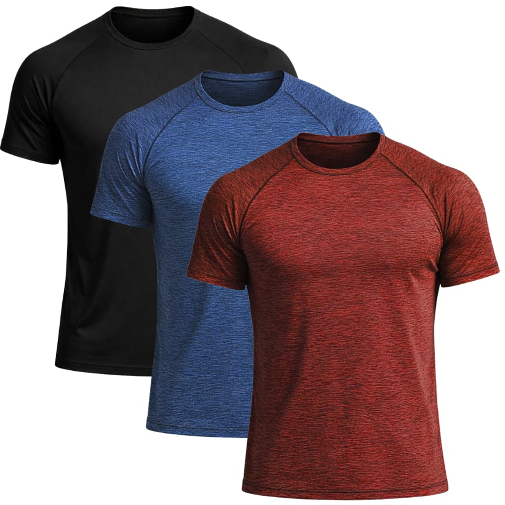 Kit 3 Camisetas Dry fit Academia Treino Fitness Masculina