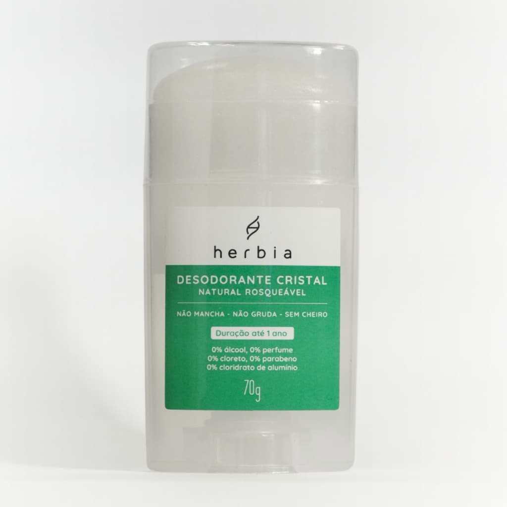 Desodorante Cristal Stick Rosqueável 70g