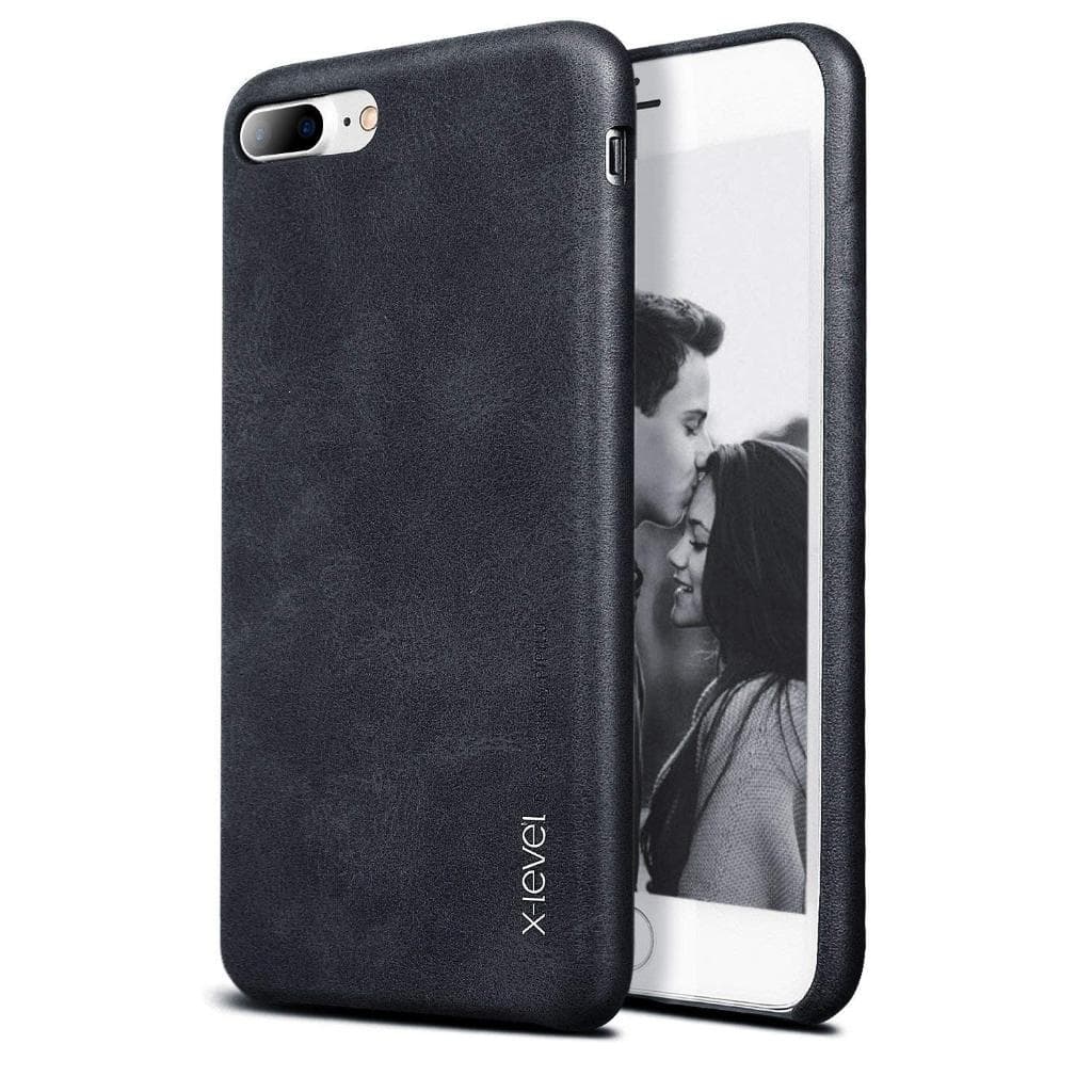 Capinha celular iPhone 7 Plus / 8 Plus X-level Vintage Preta