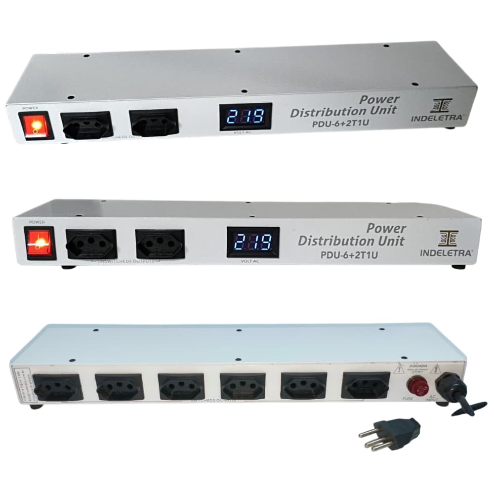 Powerhub 8 - Protetor e Distribuição Distribuição de Energia C/ Filtro profissional